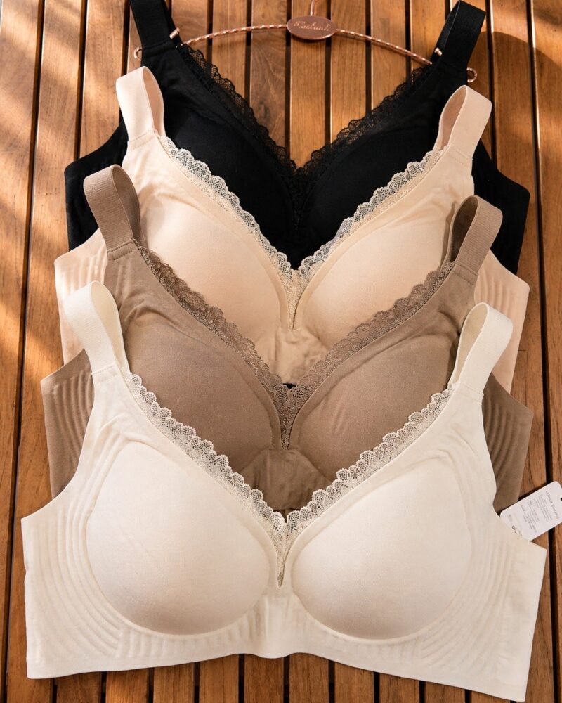 Premium Seamless Wide Strap Wireless Bra