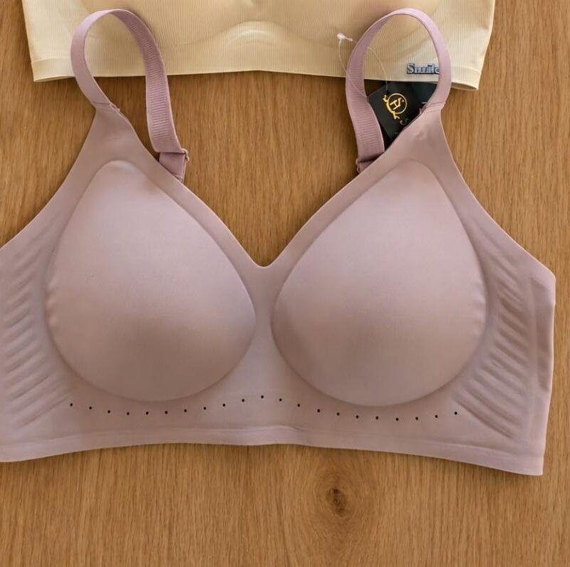 Premium Taupe Brown Jelly Bra