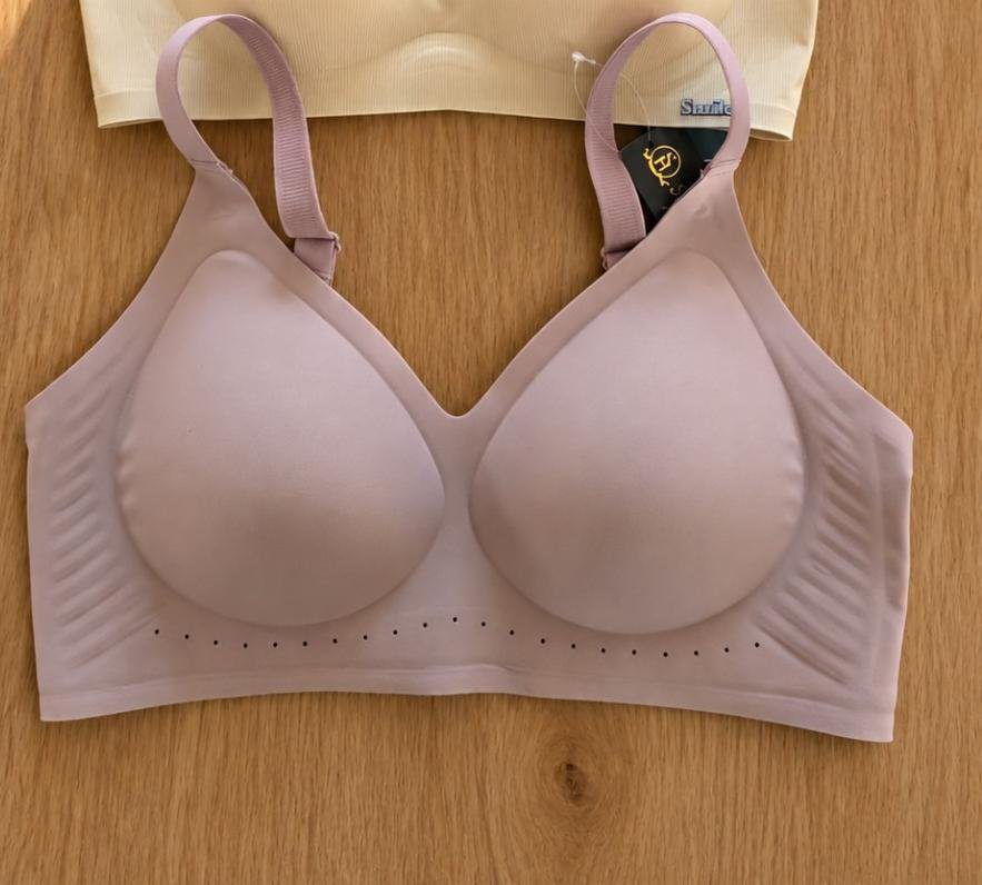 Premium Taupe Brown Jelly Bra
