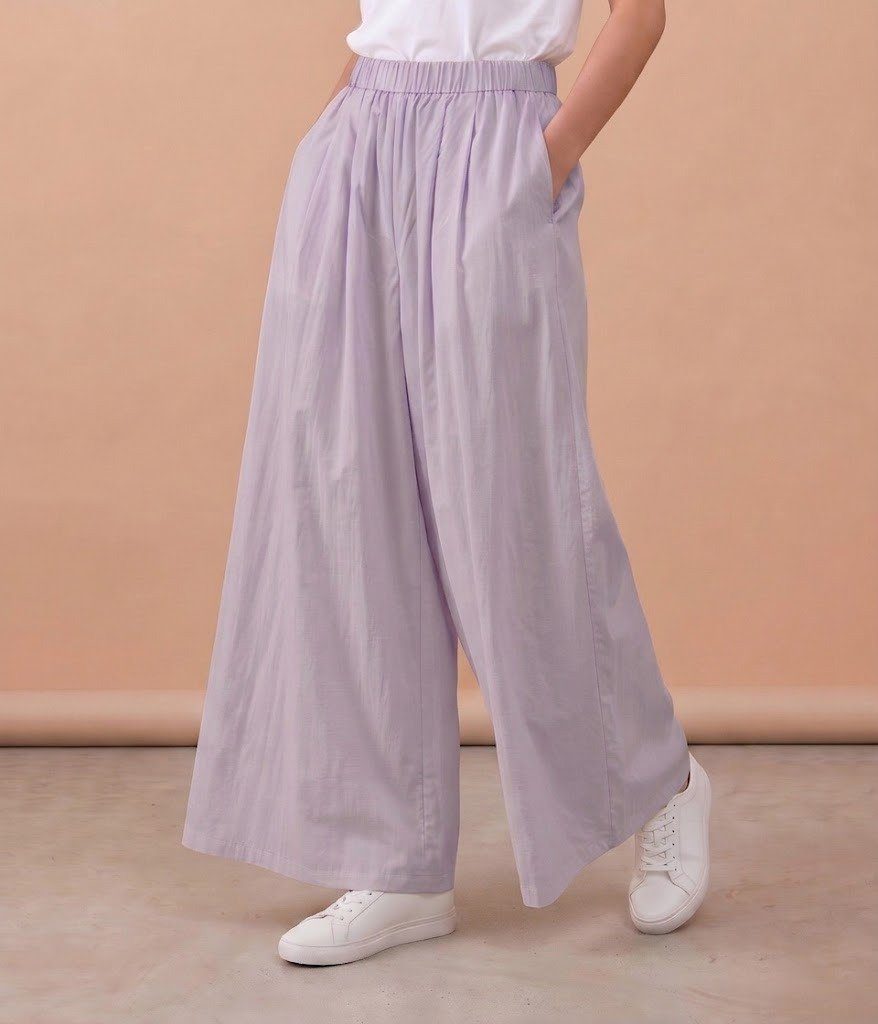 Korean Wide Leg Trousers with Pockets - Image 8