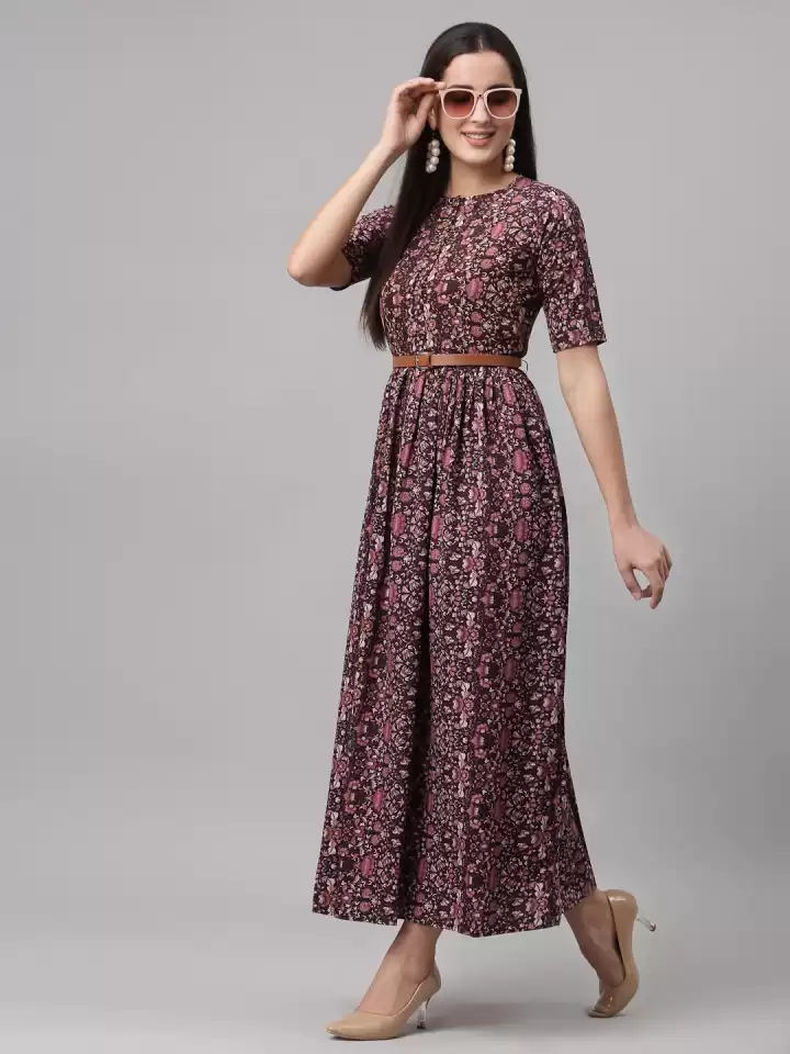 chinese dress ladies Aurora Maxi Dress – Mystic Lilac main image 1
