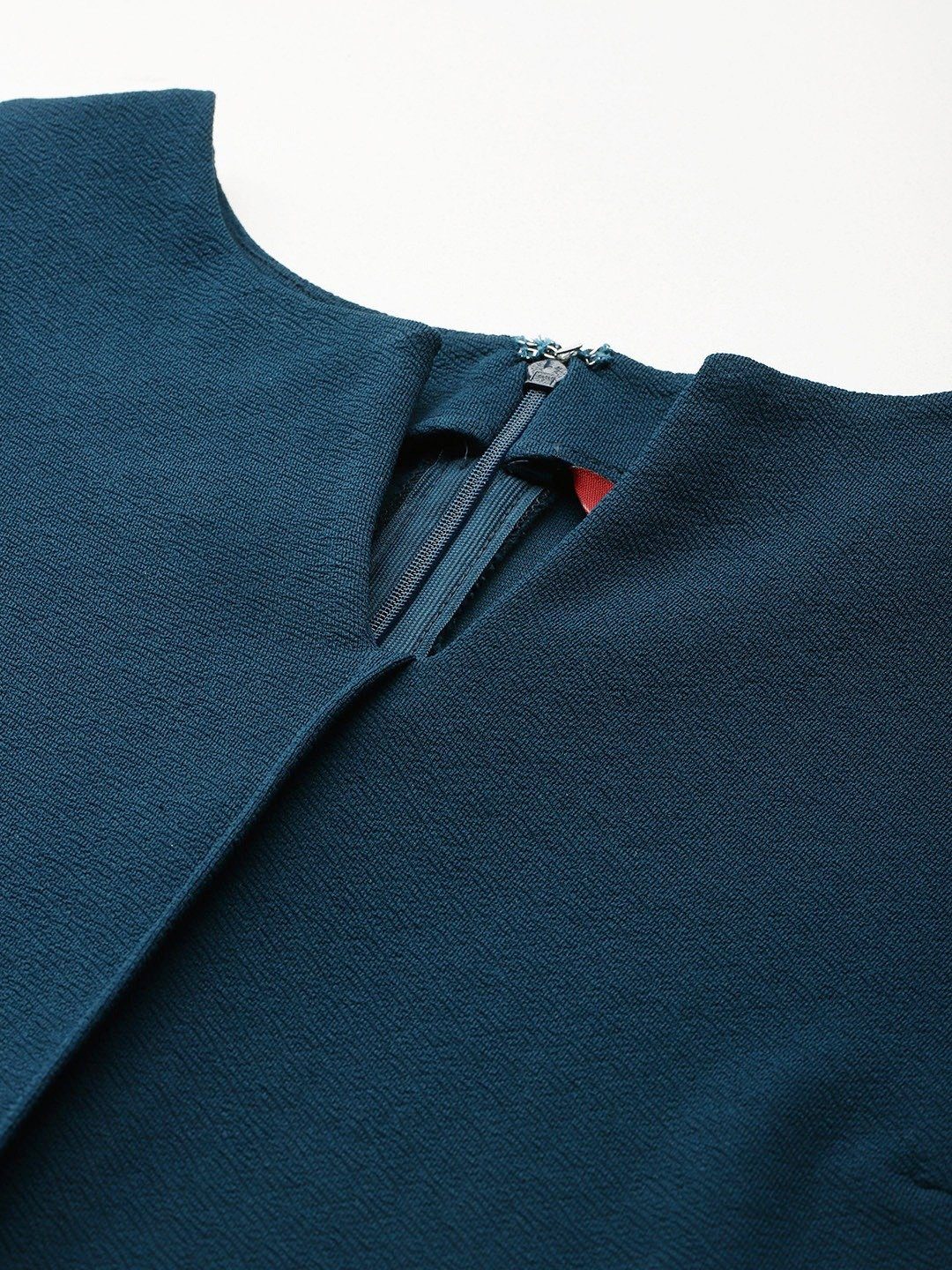 Premium Teal Corporate Shift Dress - Image 5